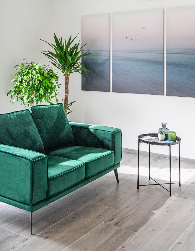 Unutrašnjost Beauty Centra Noa – elegantan i opuštajući ambijent